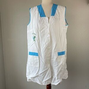 C&A Button Down Mimosa Sleeveless Cover Up Size XL